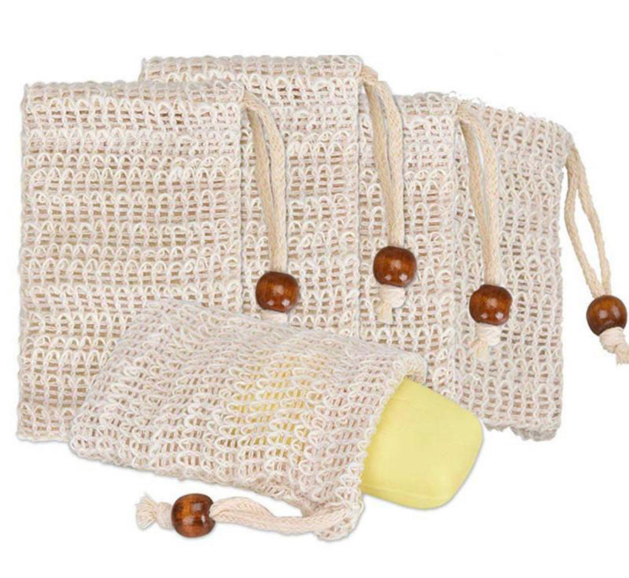 Soap Loofah Pouch
